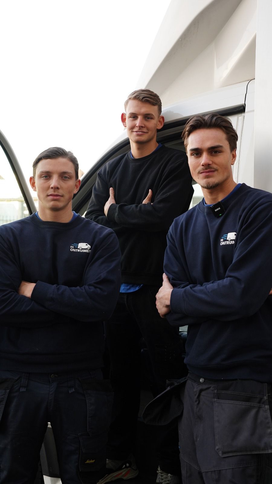 Het team van De Ontruimert